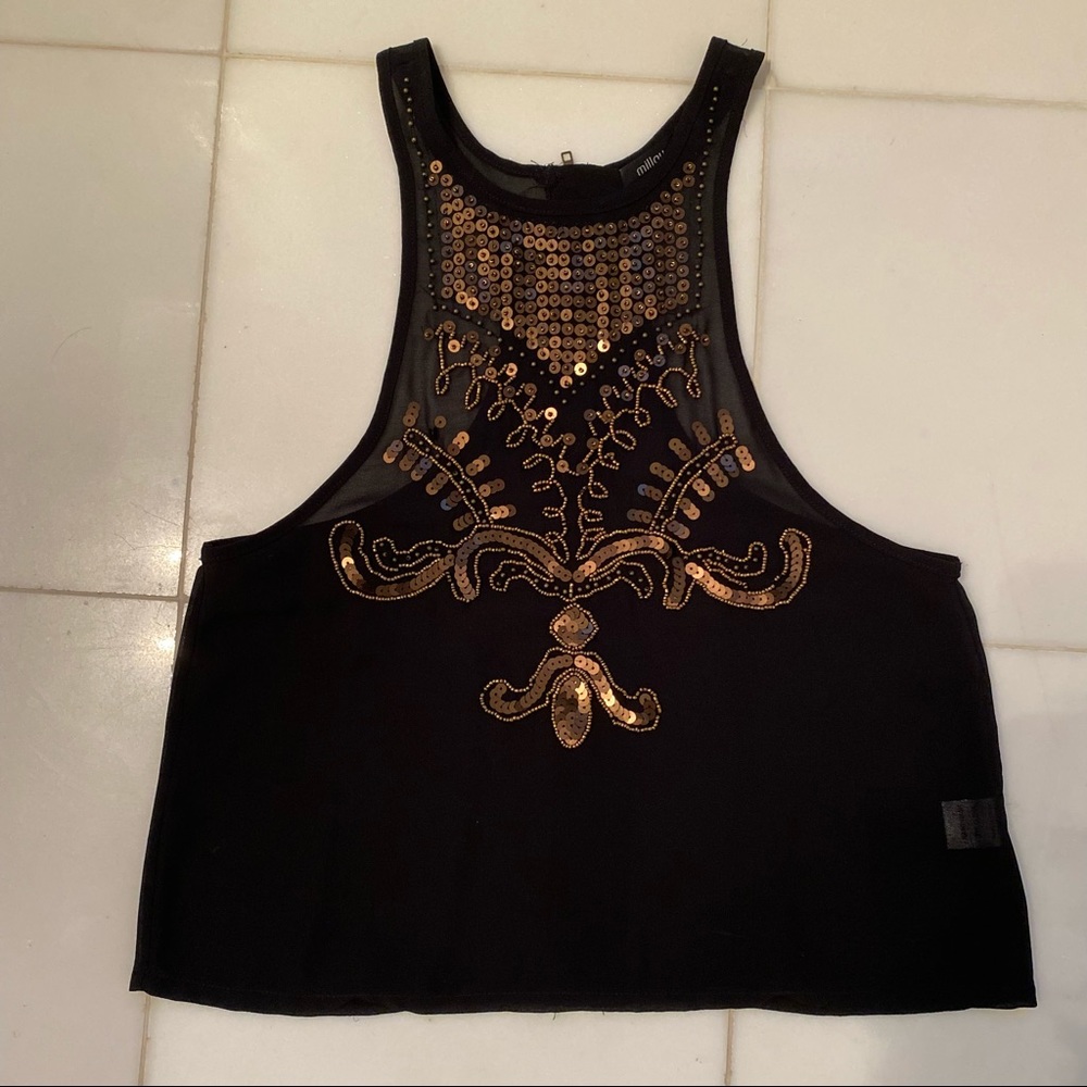 Millau Sequin Tank Top